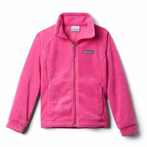 Columbia Kids Bright Pink Fleece Jacket